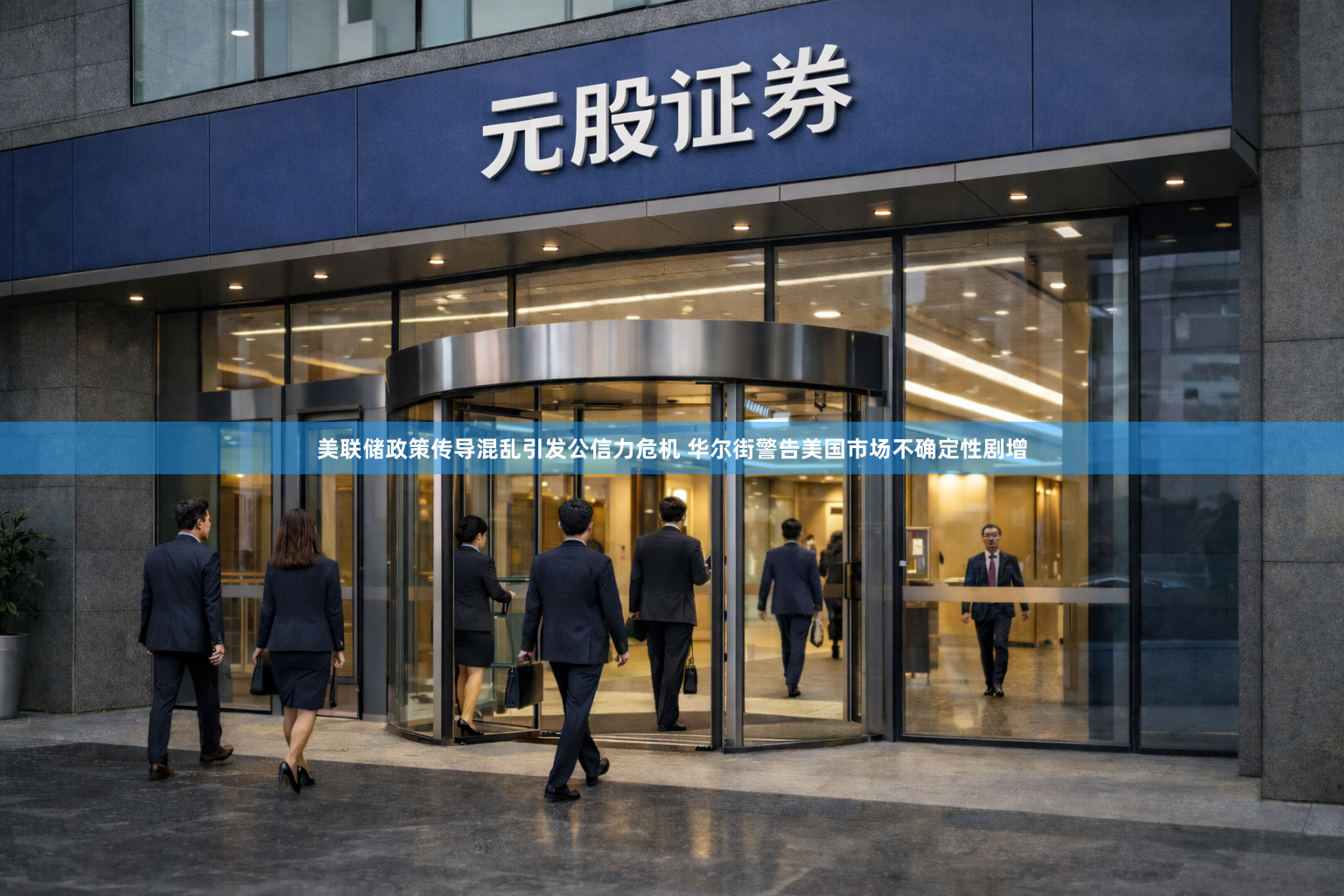 美联储政策传导混乱引发公信力危机 华尔街警告美国市场不确定性剧增
