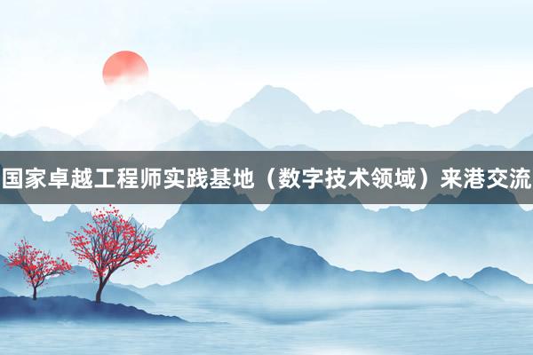 国家卓越工程师实践基地（数字技术领域）来港交流