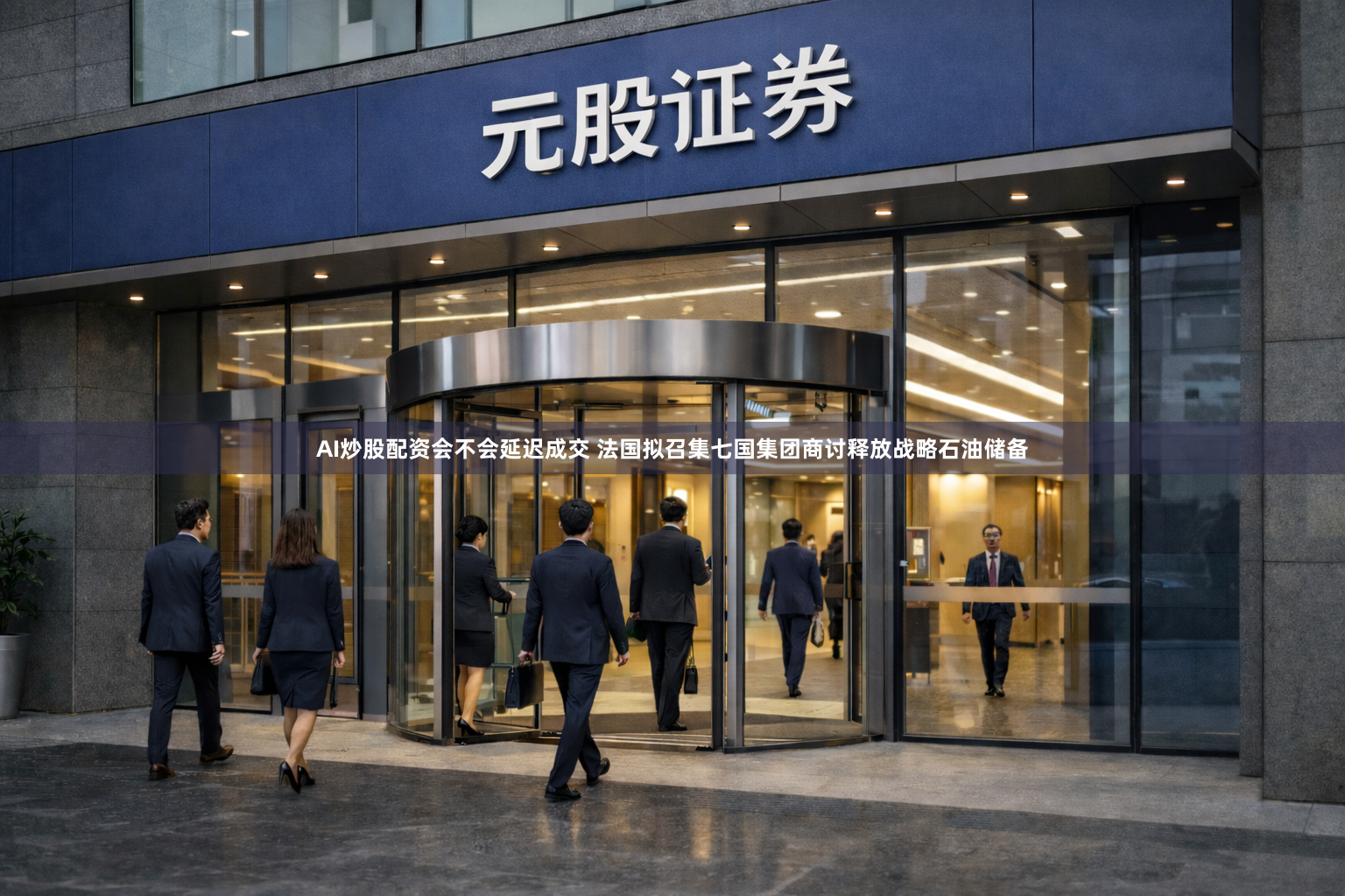 AI炒股配资会不会延迟成交 法国拟召集七国集团商讨释放战略石油储备