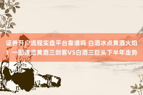 证券开户流程实盘平台靠谱吗 白酒冰点黄酒火焰！一图速览黄酒三剑客VS白酒三巨头下半年走势
